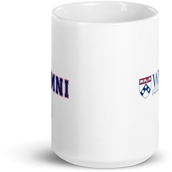 Alumni White glossy mug