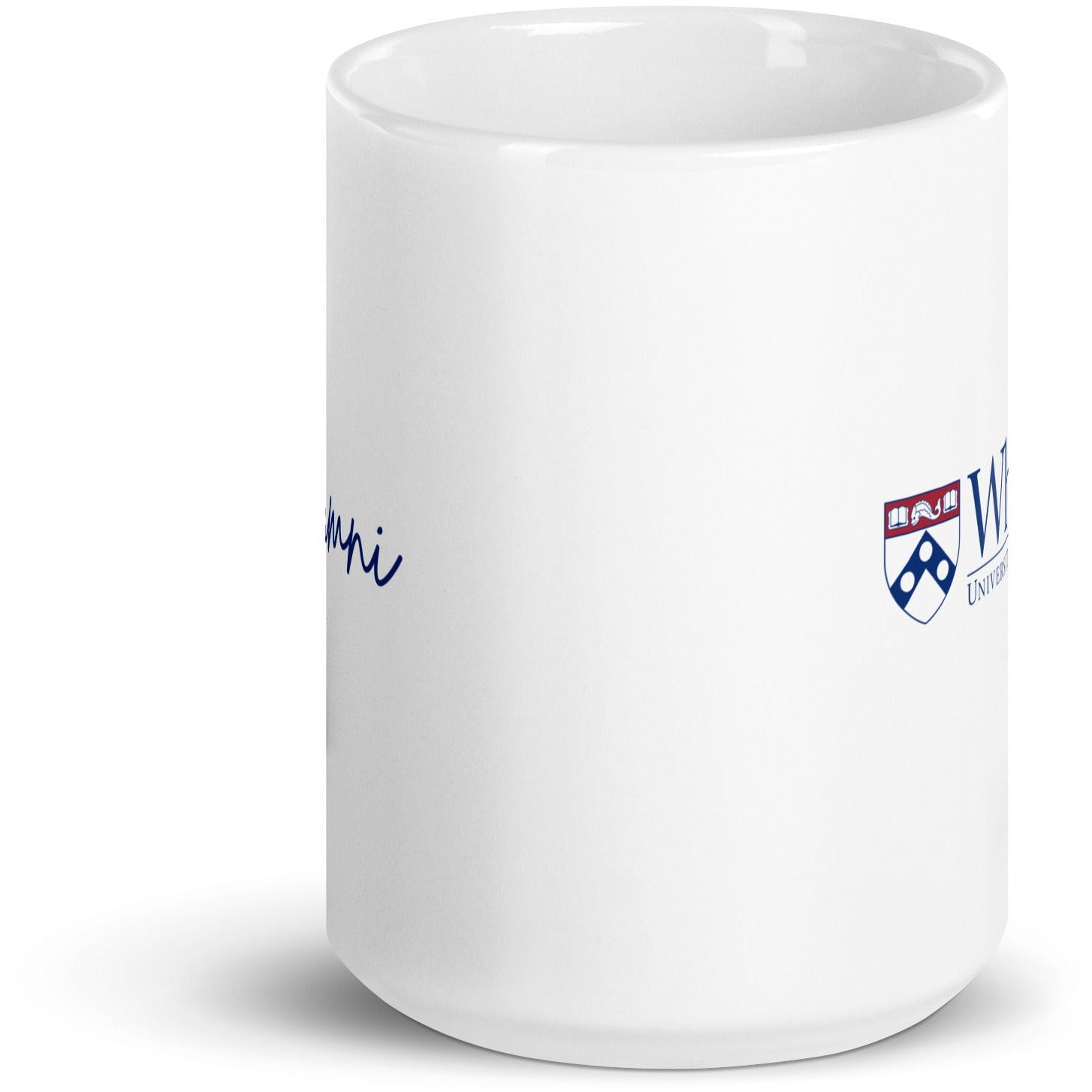 Alumni White glossy mug