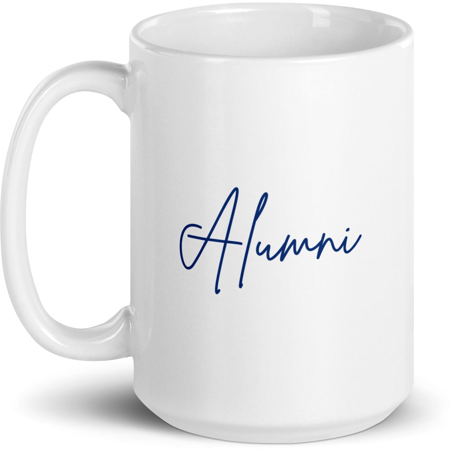 Alumni White glossy mug